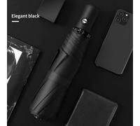 TEMU Un paraguas de negocios automático de calidad, un paraguas de color sólido que es un bestseller, versátil para coches, adecuado para viajes al y diseñado para uso masculino.