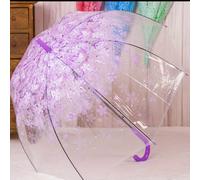 TEMU Un paraguas transparente con diseño de y mango largo, que se y automáticamente, con un diseño de en un estilo , lo que lo convierte en uno de los mejores regalos para en Halloween y Navidad.