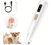 TEMU Un Pequeño Cortapelos Eléctrico para Mascotas, Ideal para Cortar el Pelo de Perros y Gatos, Diseñado para Operar Silenciosamente en Áreas como Patas, Ojos, Orejas, Cara y Zona Íntima