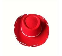 TEMU Un pequeño sombrero de vaquero con un , para una temática de vaqueros, que un look y elegante