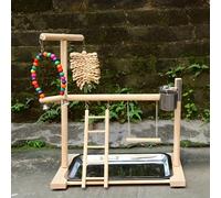 TEMU Un Perch para Loros para que Pequeñas Descansen y Entrenen