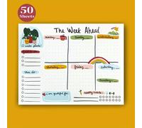 TEMU Un planificador semanal colorido/Planificador semanal /Adecuado para individuos que planifican, se gestionan a sí o organizan personalmente.