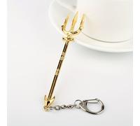 TEMU Un potente tridente de , un adorno para el coche, un llavero de aleación, adornos para ropa y bolsos, un pequeño regalo para otra persona