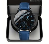 TEMU Un reloj de cuarzo elegante, ideal para usar y para regalar, ya sea para o celebraciones navideñas. opción para hombres, adecuado para o como regalo para queridos.