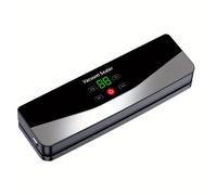 TEMU Un sellador al vacío de alimentos que se puede recargar por USB, ideal para usar en la cocina en casa o mientras se al , para mantener los alimentos, snacks, , frescos