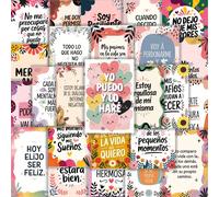 TEMU Un set de 25 pegatinas motivacionales en español: frases para decoración, perfectas para crear un diario, el crecimiento, aumentar la y esenciales para !