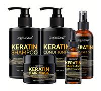 TEMU Un set de productos para el cuidado del cabello con que el cabello y dañado, la grasa, proporcionan un y una , cuidan cabelludo e incluyen y glicerina, adecuados para hombres como para mujeres.