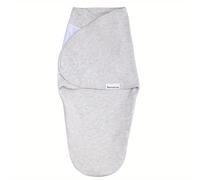 TEMU Un simple saco de dormir ajustable para bebés, adecuado para niños y niñas de 0 a 3 meses, con una cremallera para el cambio de pañales, asegurando la comodidad del bebé y ayudando de sobresalto.
