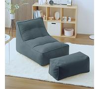 TEMU Un sofá que se puede ajustar para reclie o dormir, una silla lounge para una sola persona, una pequeña cama tatami para que se asemeja a una cama para perros, y una silla lounge tipo "bean bag"