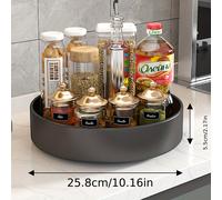 TEMU Un soporte circular giratorio para especias que , ideal para la cocina para organizar aceite, sal, salsa y