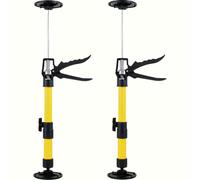 TEMU Un soporte de dos piezas de acero, con un diseño telescópico que ajustes rápidos. de soporte de puede soportar 154 libras, lo que lo adecuado para la instalación de gabinetes, el de carga.