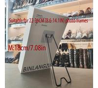 TEMU Un Soporte para de Fotos, un Soporte de Caballete de Hierro Negro para Exhibir Fotos, un Soporte para de Exhibición, un Soporte de Tablero Decorativo y un Soporte para .