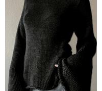 TEMU Un suéter elegante sin espalda para mujer, para y otoño con un diseño de