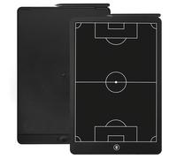 TEMU Un tablero táctico para entrenamiento de fútbol, una superficie de dibujo de 16 pulgadas para entrenadores, adecuado para juegos al y diagramas de de baloncesto