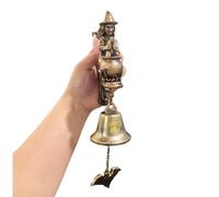 TEMU Un timbre de bruja vintage da a los invitados, para uso en exteriores. Esta pieza decorativa para cafeterías y bares convierte llamada en digno de . Para Halloween