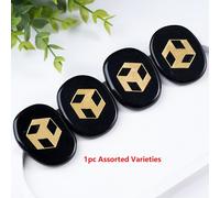 TEMU Un trozo de natural con el rúnico , de forma irregular, un regalo .