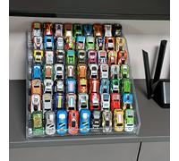 TEMU Un versátil expositor acrílico, para coches de juguete y joyas - Diseño apilable y multicapa, lo que lo convierte en una opción ideal para regalos de Navidad y fiestas.