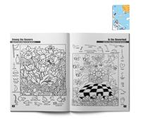 TEMU Un Viaje de Imágenes Ocultas: un Libro de Búsqueda y Encuentro Diseñado para Mejorar el Enfoque, la Atención y las Habilidades de Observación