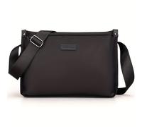 TEMU Una bandolera unisex con un diseño espacioso adecuado para hombres, con un estilo casual y versátil. Esta nueva bolsa horizontal de color sólido es el teléfono, el billetero, y los pañuelos.