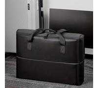 TEMU Una bolsa de almacenamiento para una computadora todo en uno, adecuada para monitores de 22/24/26 pulgadas, engrosada con asa, 626-1, 60X10X44 cm, color negro