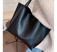 TEMU Una bolsa tote de moda versátil en negro vintage, adecuada para . El 2025 una gran capacidad, para ir de compras y uso diario. Regalos ideales para Navidad, San Valentín y . Un entre las mujeres.