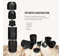 TEMU Una cafetera que utiliza cápsulas, funciona ideal para actividades al aire libre como camping y senderismo, así como para uso en . Es un gran regalo para o de San Valentín.