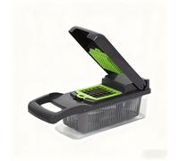 TEMU Una cocina versátil que 16 funciones para verduras, rebanar frutas y rallar , con un contenedor y cuchillas, ideal para cebollas y cortar patatas, para uso doméstico y esenciales para dormitorios