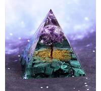 TEMU Una de con chips de y mármol, artesanado de cristal como decoración para el hogar, un adorno de mesa y un regalo festivo