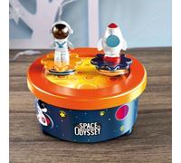 TEMU Una de con figuras de bailarines y , diseñada con un tema de base naval, funciona sin pilas, lo que la convierte en un regalo de para niños como para niñas.