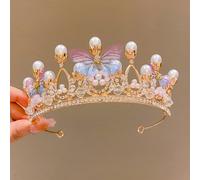 TEMU Una de Corona con Pedrería y Perlas Sintéticas para el de Damas