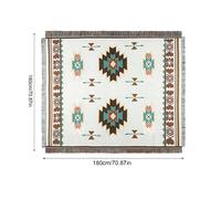 TEMU Una de picnic adecuada para camping, una de mesa, una alfombra, una de tienda de estilo bohemio, un para sofá y una alfombra versátil para uso en exteriores como en interiores. No para directo .