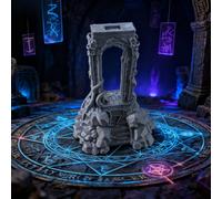 TEMU Una decoración de portal , , accesorio coleccionable de D&D establece un sombrío, para mejorar las y crear , lo que lo convierte en un regalo para aniversarios y Navidad