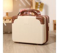 TEMU Una elegante y mini maleta de 14 pulgadas para mujer, como regalo de . Esta neceser de inspiración vintage es e ideal para .