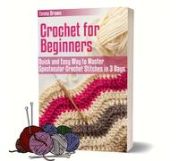 TEMU Una guía para principiantes de crochet: hermosos puntos rápidamente en solo 3 días