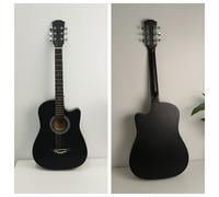 TEMU Una guitarra de madera es un regalo sorpresa para principiantes, para aquellos que disfrutan de instrumentos de cuerda y instrumental, lo que la ideal para Navidad o .