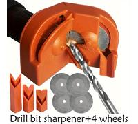 TEMU Una herramienta de afilado de brocas versátil, con un diseño adecuado para todo tipo de brocas, completa con ruedas de , en .