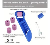 TEMU Una herramienta de afilado para brocas, un afilador de precisión para brocas helicoidales, adecuado para reparaciones domésticas y de afilado