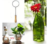 TEMU Una herramienta manual para cortar y dar forma a botellas de vidrio, que te transformarlas en tazas decorativas y macetas sin necesidad de electricidad