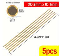 TEMU Una herramienta para cortar modelos de tubos hechos de tubos con diámetros de 2, 3, 4 y 5 mm, uno de 300 mm de largo y con una pared de 0.5 mm de grosor