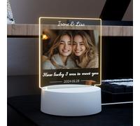 TEMU Una linterna de noche personalizada con marco de fotos, como regalo para madres o para , para aquellos que de Acción de Gracias. Es , colorida y fácil.