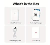 TEMU Una Mini Impresora Fotográfica Portátil Inalámbrica HD que se a Tu Teléfono, Reproduciendo Colores en . Es Compatible con Varios Dispositivos y Utiliza la Tecnología de Impresión Sin Tinta