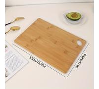 TEMU Una o tres tablas de cortar de madera aptas para uso en la cocina, ideales para , quesos, , verduras y frutas, perfectas para cocinas domésticas y de residencias estudiantiles.