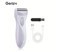 TEMU ¡ una piel todo con afeitadora eléctrica para mujer, que carga USB para eliminar el del área del bikini, las piernas y las axilas! ¡Una opción de regalo!