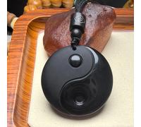 TEMU Una Pieza de Collar con Colgante de Yin Yang Tai Chi Diseñado para Hombres