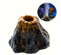 TEMU Una pieza de piedra para acuarios, diseñada para aireación y decoración, no con manguera de aireación, acuarios pequeños, sin batería