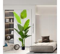 TEMU Una pieza de una planta artificial de ave de 120 cm cm de , con un diseño y realista. en una resistente, no requiere .