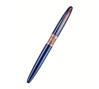 TEMU Una pluma estilográfica de metal de diseño elegante con una punta de de 0.38 mm, duradera y , para caligrafía . un agarre , dos métodos de llenado de tinta y un de tinta reemplazable.