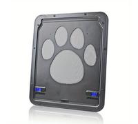 TEMU Una puerta para mascotas para gatos y perros, construida con ABS y malla de nailon, diseñada para mantener alejados los mosquitos y otros insectos, al que es resistente a los rayos UV