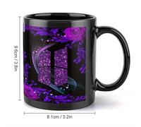 TEMU Una taza de cerámica de 11 onzas, resistente al , como regalo, con un diseño de -Pop.