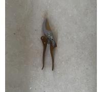 TEMU Una tijera de jardinería ergonómica de acero japonés SK5, con hojas de color y de madera - una tijera de y ideal para cortar , para de jardinería al